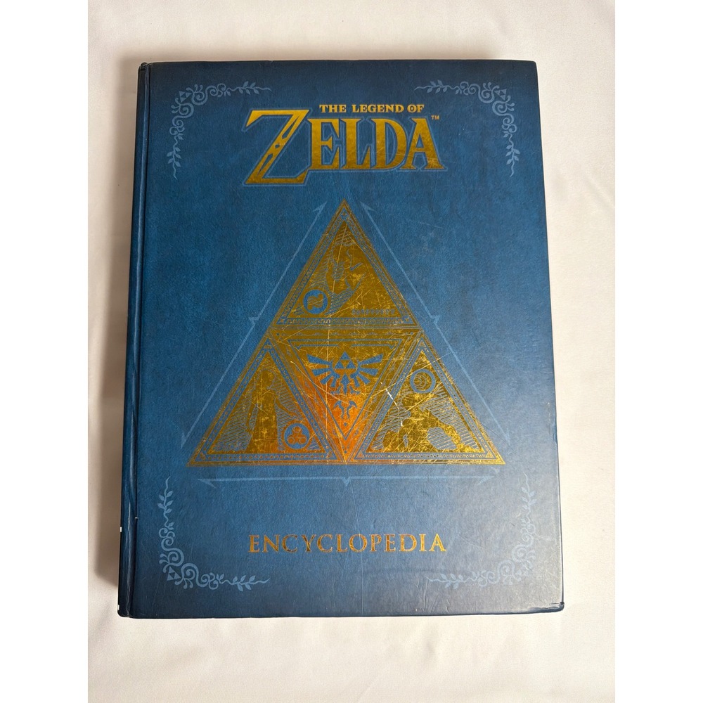 HARDCOVER Dark Horse The Legend of Zelda Encyclopedia Unisex OS Blue Excellent